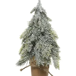 Käthe Wohlfahrt Künstliche Weihnachtsbäume-Kunstlicher Weihnachtsbaum Im Kartontopf, Beschneit, 26 Cm