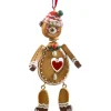 Käthes Original Baumschmuck Aus Holz-Lebkuchenbar Mit Herz