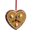 Käthes Original Baumschmuck Aus Holz-Lebkuchenherz