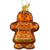 Poesie in Glas Baumschmuck Aus Glas-Lebkuchen-Madchen