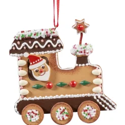 Käthes Original Baumschmuck Aus Holz-Lebkuchen-Zug