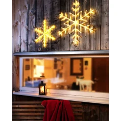 KONSTSMIDE Beleuchtung Außenbereich-Led Acryl Schneeflocke