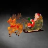 KONSTSMIDE Hängedeko-Led Fensterbild "Weihnachtsmann Im Schlitten"