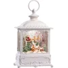 KONSTSMIDE Laternen-Led Schneelaterne "Weihnachtsmanns Reise", 25 Cm