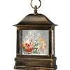 KONSTSMIDE Laternen-Led Schneelaterne "Weihnachtsmann Im Schlitten", 25Cm