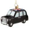 Poesie in Glas Baumschmuck Aus Glas-London Taxi