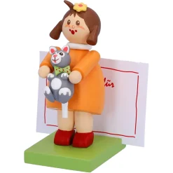 Käthes Original Käthes Original Figuren-Madchen Mit Katze "Kitty"