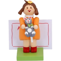 Käthes Original Käthes Original Figuren-Madchen Mit Katze "Kitty"