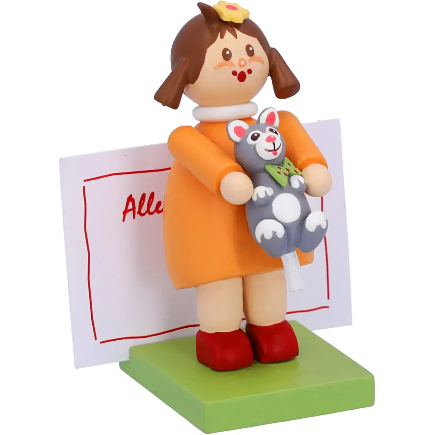 Käthes Original Käthes Original Figuren-Madchen Mit Katze "Kitty"