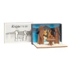 designimdorf Krippen Und Krippenfiguren-Mini Krippe "To Go"