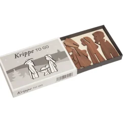 designimdorf Krippen Und Krippenfiguren-Mini Krippe 