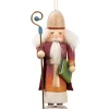 Käthes Original Baumschmuck Aus Holz-Miniknackl "St. Nikolaus", 11Cm