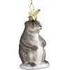 Poesie in Glas Baumschmuck Aus Glas-Murmeltier