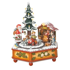 Hubrig Volkskunst Hubrig Miniaturen-Musikdose "Weihnachtszeit"