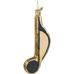 Poesie in Glas Baumschmuck Aus Glas-Musiknote