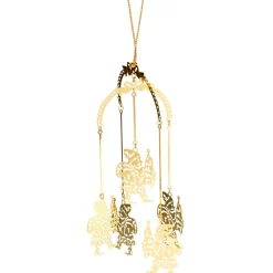 Käthe Wohlfahrt Baumschmuck Aus Messing-Nikolaus-Mobile