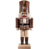 HODREWA Nussknacker-Nussknacker "Gardesoldat", Braun/Lasiert, 20,5 Cm