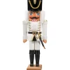 HODREWA Nussknacker-Nussknacker "Husar" Weis, 36Cm