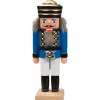 HODREWA Nussknacker-Nussknacker "Konig" Blau, 14Cm