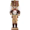 HODREWA Nussknacker-Nussknacker "Trommler", Braun/Lasiert, 30 Cm