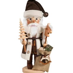 Christian ULBRICHT Nussknacker-Nussknacker "Weihnachtsmann Mit Grosem Geschenkesack", 41,5Cm