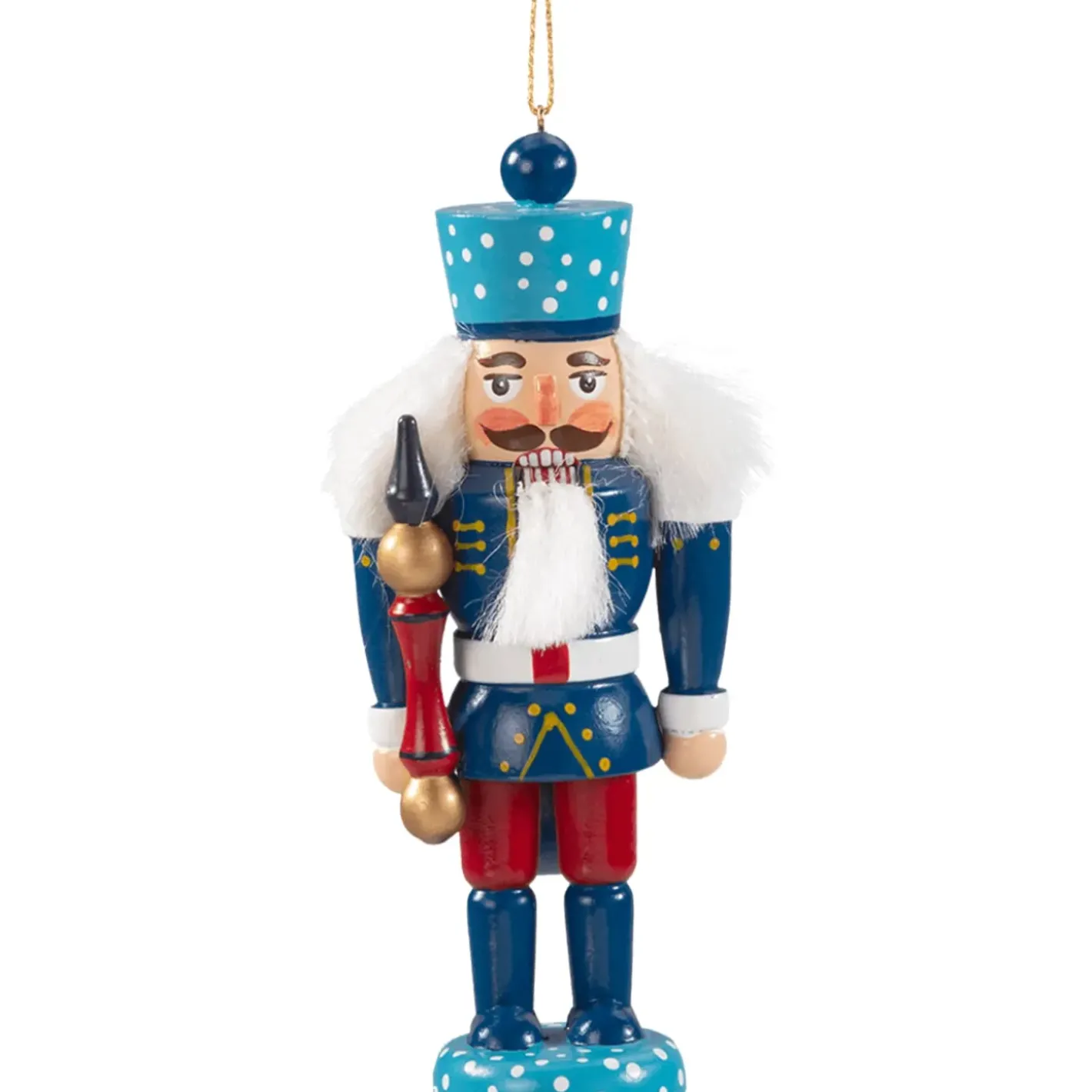 Käthes Original Baumschmuck Aus Holz-Nussknacker "Winter"