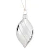 Käthe Wohlfahrt Baumkugeln Und Set-Angebote-Olive Silber Mit Glitterdekor
