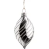 Käthe Wohlfahrt Baumkugeln Und Set-Angebote-Olive Silber Mit Silber Spiraldekor