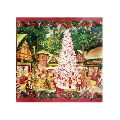 Käthe Wohlfahrt Tischdeko-Papierservietten "Weihnachtsdorf"