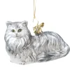 Poesie in Glas Baumschmuck Aus Glas-Perserkatze