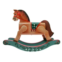 Käthes Original Zubehör & Ersatzteile-Pferd Fur Rauchermannchen "Sitzender Weihnachtsmann"
