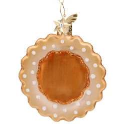 Poesie in Glas Baumschmuck Aus Glas-Platzchenblume