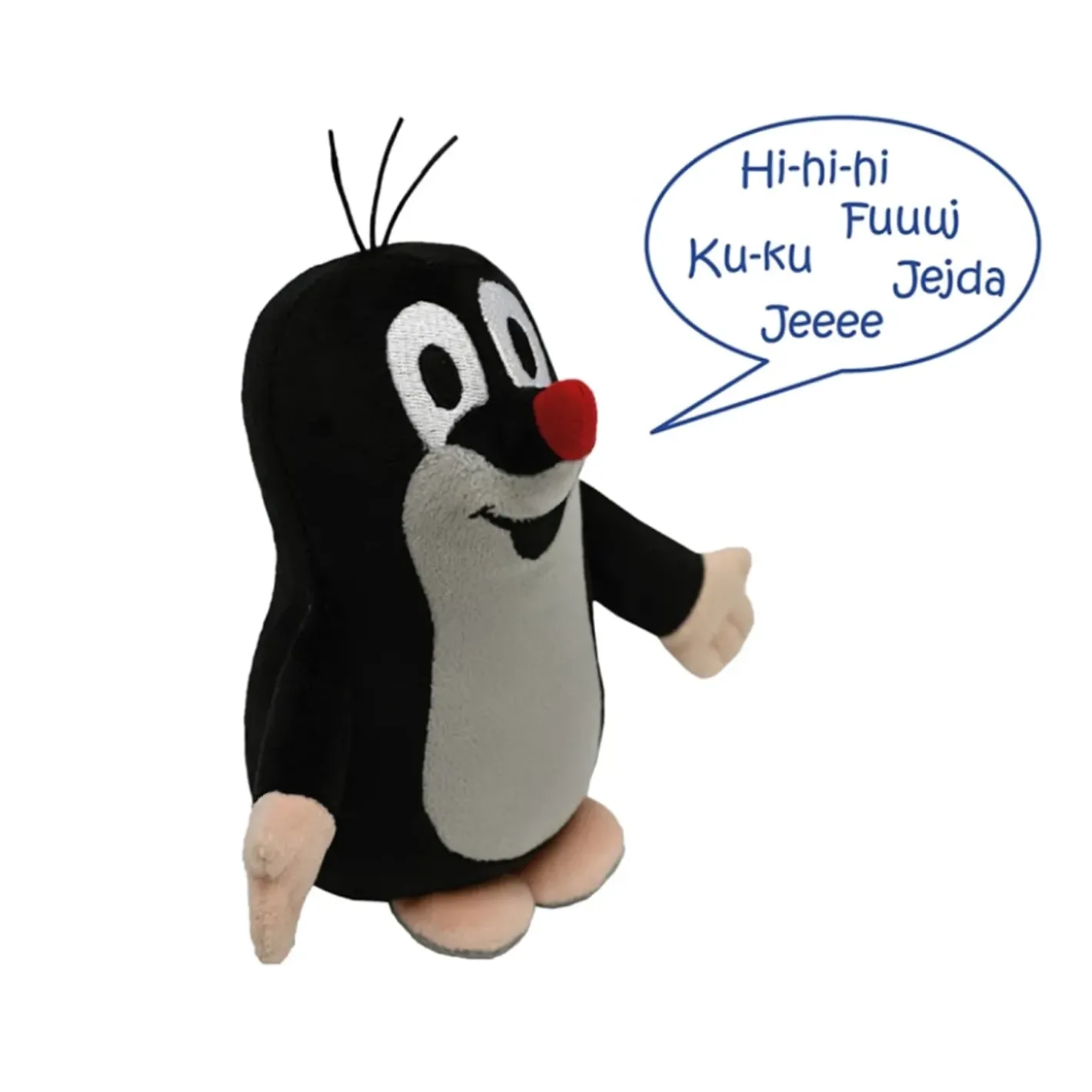 Trötsch Verlag Plüschtiere-Pluschfigur Sprechend "Der Kleine Maulwurf" (16 Cm)