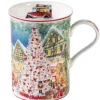 Käthe Wohlfahrt Tischdeko-Porzellan-Tasse "40 Jahre Weihnachtsdorf"