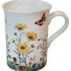 Käthe Wohlfahrt Tischdeko-Porzellan-Tasse "Blumenwiese"