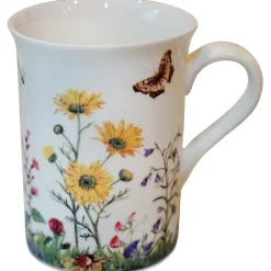 Käthe Wohlfahrt Tischdeko-Porzellan-Tasse "Blumenwiese"