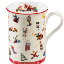 Käthe Wohlfahrt Tischdeko-Porzellan-Tasse "Country"