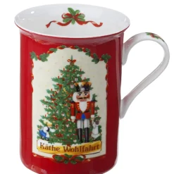 Käthe Wohlfahrt Tischdeko-Porzellan-Tasse "Kathe Wohlfahrt"
