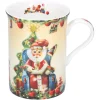 Käthe Wohlfahrt Tischdeko-Porzellan-Tasse "Weihnachtsmann Im Sessel"