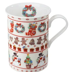 Käthe Wohlfahrt Tischdeko-Porzellan-Tasse "Winterzeit"