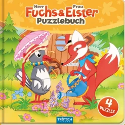 Trötsch Verlag Spielzeug-Puzzlebuch "Herr Fuchs Und Frau Elster"