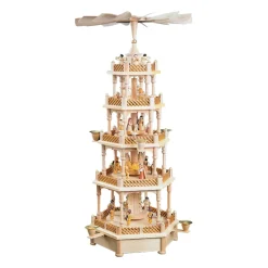 Richard Glässer Pyramiden-Pyramide Mit Musik "Christi Geburt"