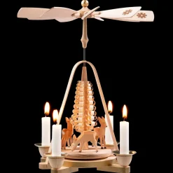 Richard Glässer Pyramiden-Pyramide "Rehfamilie"