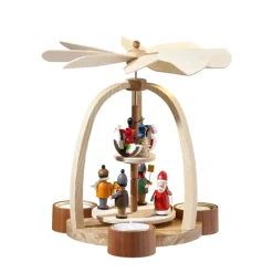 Käthe Wohlfahrt Pyramiden-Pyramide "Weihnachtsmann Und Reiterlein"