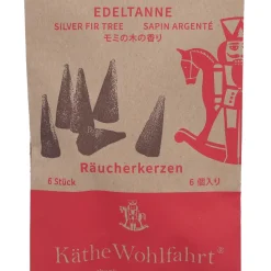 Käthe Wohlfahrt Zubehör & Ersatzteile-Raucherkerzen Edeltannenduft, Gros