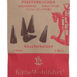 Käthe Wohlfahrt Zubehör & Ersatzteile-Raucherkerzen Pfefferkuchenduft, Gros