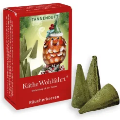 Käthe Wohlfahrt Zubehör & Ersatzteile-Raucherkerzen Tannenduft, Klein