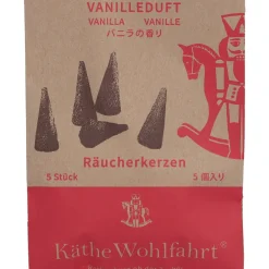 Käthe Wohlfahrt Zubehör & Ersatzteile-Raucherkerzen Vanilleduft, Gros