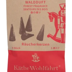 Käthe Wohlfahrt Zubehör & Ersatzteile-Raucherkerzen Waldduft, Gros