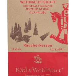 Käthe Wohlfahrt Zubehör & Ersatzteile-Raucherkerzen Weihnachtsduft, Klein